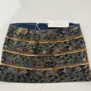 Detailed mini skirt